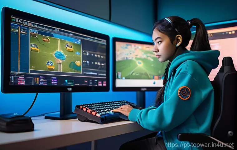 top war 비활성 플레이어 관리 - **Prompt:** A young adult, a female character, dressed in comfortable yet stylish gaming attire (hoo...