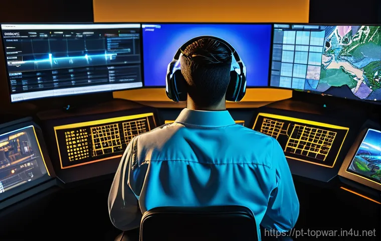 top war 희귀 영웅 획득 방법 - **"A vibrant and futuristic command center, bathed in the glow of holographic displays. A diverse, f...