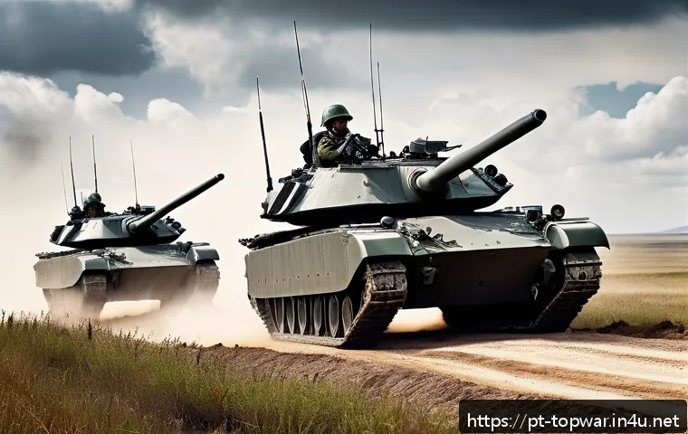top war 유닛 상성 정보 - A dynamic battlefield scene showcasing a diverse military formation: heavily armored infantry soldie...