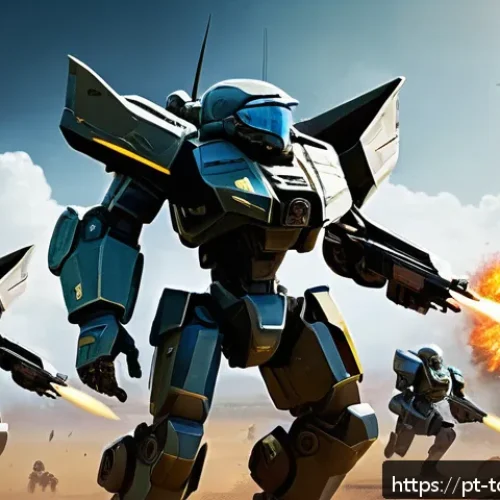 Home 17 top war 이벤트 아이템 획득법 - A dynamic battlefield scene in a futuristic strategy game, showcasing a diverse army formation tailo...